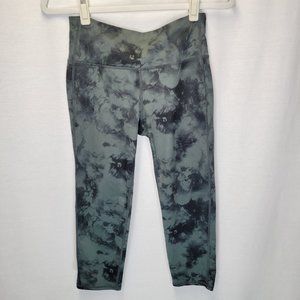 Athleta Women's Small Leggings Green Crop